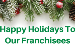 Wishing All of Our Franchisees A Happy Holiday