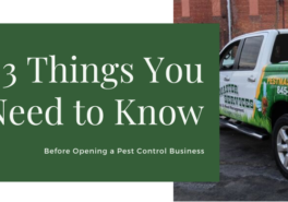3 Things You Need To Know Before Opening A Pest Control Business